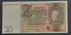 Germania, 20 Reichsmark 1929.