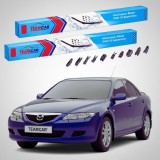 Cumpara ieftin Ștergătoare Mazda 6 GG 2002-2005 | Set Față Flat Premium &ndash; TeamCar&reg;