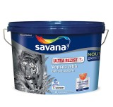 Vopsea superlavabila Savana Ultra Rezist cu Inteligent Particles, Baie si Bucatarie, Alb