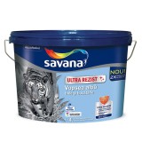 Vopsea superlavabila Savana Ultra Rezist cu Inteligent Particles, Baie si Bucatarie, Alb