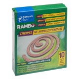 Set 10 spirale antitantari parfum citronela, durata peste 40 ore, UK