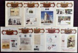 Romania 2001 - Lot 9 reviste filatelice romanesti FILATELIA / An L incomplet