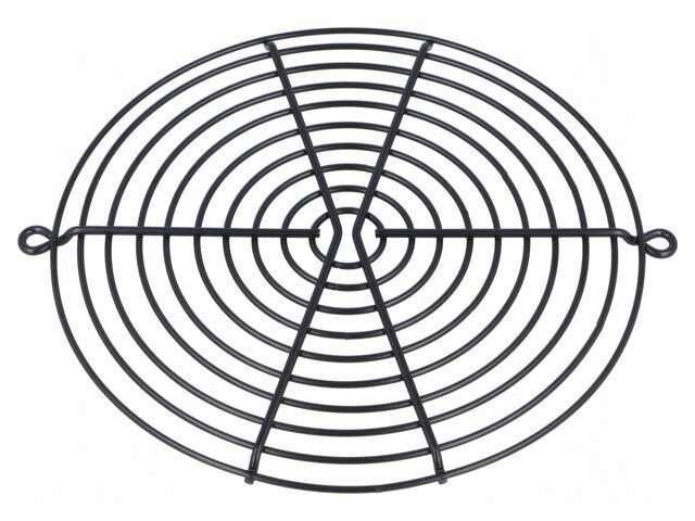 Protecție Metalică Neagră &Oslash;171mm Cu Șurub