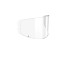 Lentila antiaburire transparenta pinlock &ndash; compatibila cu castile integrale MT Revenge 2 S &ndash; Targo S (tip MT-V-14B &ndash; DKS209)