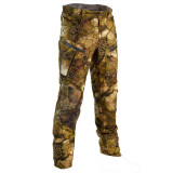 Pantalon Impermeabil Călduros 900 camuflaj Furtiv Bărbați, Solognac