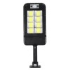 Lampa solara FOXMAG24, cu telecomanda, 160 LED-uri, corp de iluminat exterior, cu incarcare solara, senzor de miscare/lumina