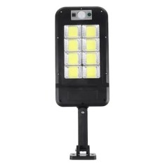 Lampa solara FOXMAG24, cu telecomanda, 160 LED-uri, corp de iluminat exterior, cu incarcare solara, senzor de miscare/lumina