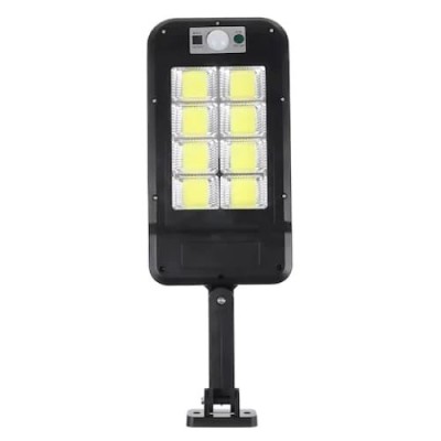 Lampa solara FOXMAG24, cu telecomanda, 160 LED-uri, corp de iluminat exterior, cu incarcare solara, senzor de miscare/lumina foto