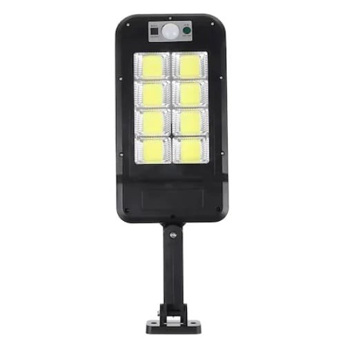 Lampa solara FOXMAG24, cu telecomanda, 160 LED-uri, corp de iluminat exterior, cu incarcare solara, senzor de miscare/lumina