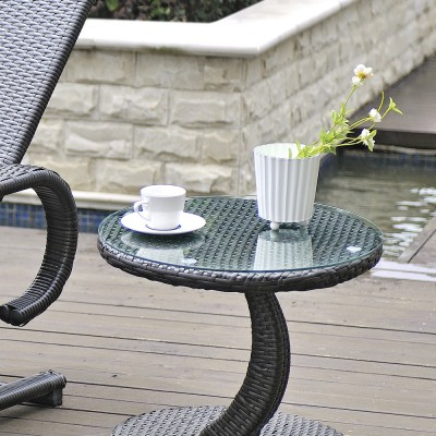 [neu.haus] Blat sticla masa AAGB 8706, 800 x 8 mm, ESG sticla securizata, transparenta HausGarden Leisure foto