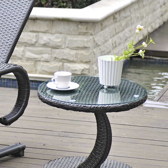 [neu.haus] Blat sticla masa AAGB 8706, 800 x 8 mm, ESG sticla securizata, transparenta HausGarden Leisure