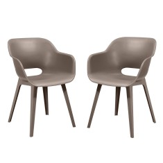 Scaun de grădină Akola duo cappuccino
