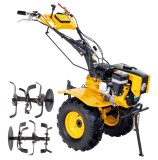 Motocultor ProGARDEN Campo 873 Alpine, 7 CP, benzina, roti ATV, 2+1 trepte