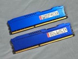 Kit memorie RAM 16GB DDR3 1600MHz Kingston HyperX Fury Blue (2x8GB) CL10 1.5V HX316C10F/8