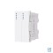 Modul Intrerupator Dublu Cap-Scara Mecanic 2M / 1M LUXION, Standard Italian SmartElectro IntelligentHouse