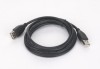 CABLU USB GEMBIRD prelungitor, USB 2.0 (T) la USB 2.0 (M), 1.8m, conectori auriti, negru, &quot;CCP-USB2-AMAF-6&quot; (timbru verde 0.08 lei)