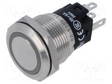 Comutator anti-vandalism EAO Poz: 2 SPDT 3A/240VAC 3A/240VDC 12V