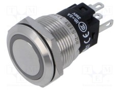 Comutator anti-vandalism EAO Poz: 2 SPDT 3A/240VAC 3A/240VDC 12V