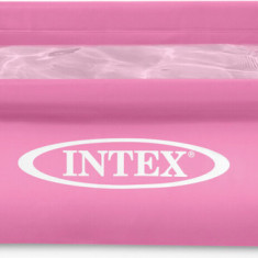 Piscina cu cadru metalic pentru copii Mini Frame, Intex, 342 litri, 122x122x30 cm, roz