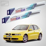 Cumpara ieftin Ștergătoare Seat Leon 1M1 1998-2006 | Set Față Hibrid &ndash; TeamCar&reg;