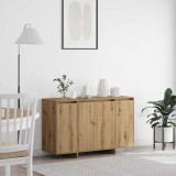 VidaXL Bufet din stejar Stejar artizanal Lemn ingineresc 120 x 41 x 75 cm