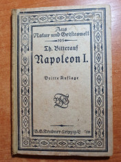 cartea napoleon 1 - in limba germana 1916 foto