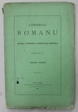 Atheneulu Romanu Revista literaria stiintifica si artistica -BUC. 1869