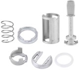 Kit Reparatie Incuietoare Yala Usa Fata Auto, Techstar, Compatibil VW Passat, Seat Toledo, Leon, Arosa, Lupo &ndash; Echiv OE 3B0837167 / 3B0837168, Metal