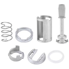 Kit Reparatie Incuietoare Yala Usa Fata Auto, Techstar, Compatibil VW Passat, Seat Toledo, Leon, Arosa, Lupo &ndash; Echiv OE 3B0837167 / 3B0837168, Metal