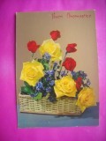 HOPCT 11322 TRANDAFIRI-CP FELICITARE FLORI-ITALIA -EUROPA -NECIRCULATA