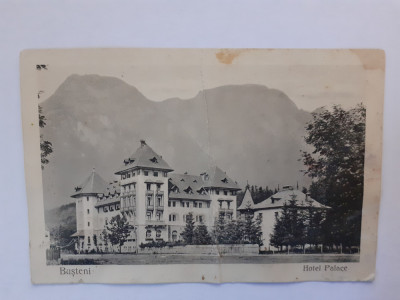 C.P. cu Hotelul Palace din Bușteni foto