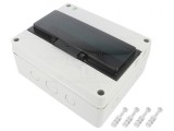Carcasă pentru aparatură modulară IP65 gri deschis