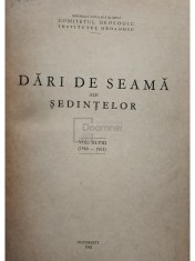 Dari de seama ale sedintelor, vol. XLVIII (Editia: 1962) foto