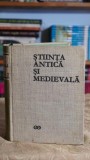 Carte Stiinta Antica Medievala Editura Stiintifica 1970 718 Pagini Coperta Cartonata
