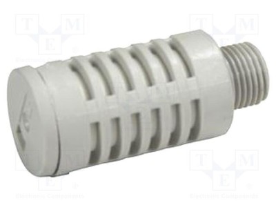 Amortizor de zgomot SMC max. 10bar Filet R 1 exterior 40dB PBT foto