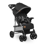 Carucior sport Lionelo Emma Plus cu tavita si geanta accesorii Stone EN1888-1