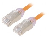 Patch Cord Cat6a Portocaliu 2m LSZH