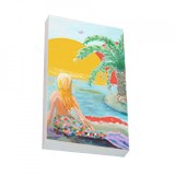 Cumpara ieftin Carnetel de buzunar Sirena visand Soapta Stelelor 5 x 8.3 cm, 100 foi veline hartie 80 g/mp, brosat