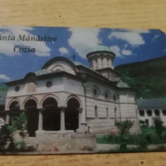 M3 C3 - Magnet frigider - tematica turism - Manastirea Cozia - Romania 24