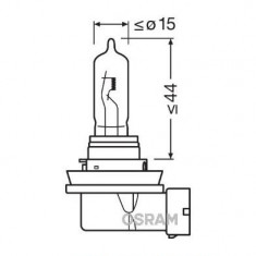 Bec 12v h9 65 w original osram UNIVERSAL Universal #6