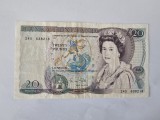 Anglia 20 Pounds 1988 Rara