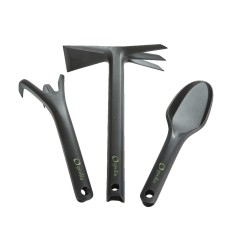 Set mini unelte pentru plantat Geolia, plastic si fibra de sticla, L 32 cm, 3 buc