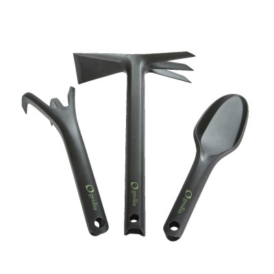Set mini unelte pentru plantat Geolia, plastic si fibra de sticla, L 32 cm, 3 buc foto