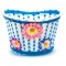 Cos fata bicicleta copii Rival Store, 25x15x15, albastru/alb, max 2.5kg