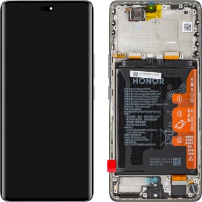 Display cu Touchscreen Honor Magic7 Lite, cu Rama si Acumulator, Negru (Titanium Black), Service Pack 0235AMQP foto