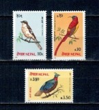 Nepal 1979 - Păsări, serie neuzata