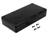 Carcasă universală ABS neagră 85x170x35mm