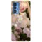 Husa compatibila cu Motorola Moto G71 5G model Peony flower, Silicon, TPU, Viceversa