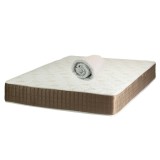 Set Saltea SuperOrtopedica Lux Roma, 160x200x23cm, fermitate tare, cu plasa arcuri tip bonell, reversibila, sistem aerisire perimetral, Saltex, plus h