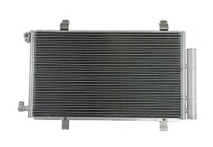 Condensator climatizare Fiat Sedici, 06.2006-10.2014, motor 1.6, 79 kw/88 kw benzina, 1.9 JTD, 88 kw diesel, cutie manuala, full aluminiu brazat, 625 foto